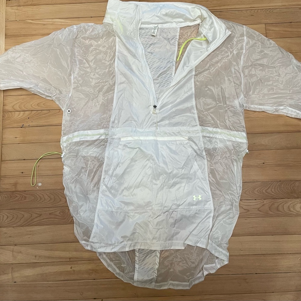 Under Armour White Lightweight Jacket